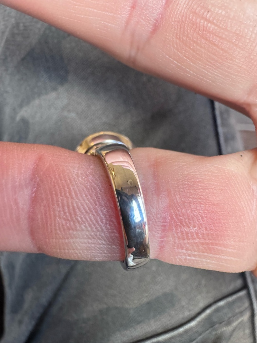Used James Avery Silver Ring with Black Cabochon Stone retired - Picture 3 of 9